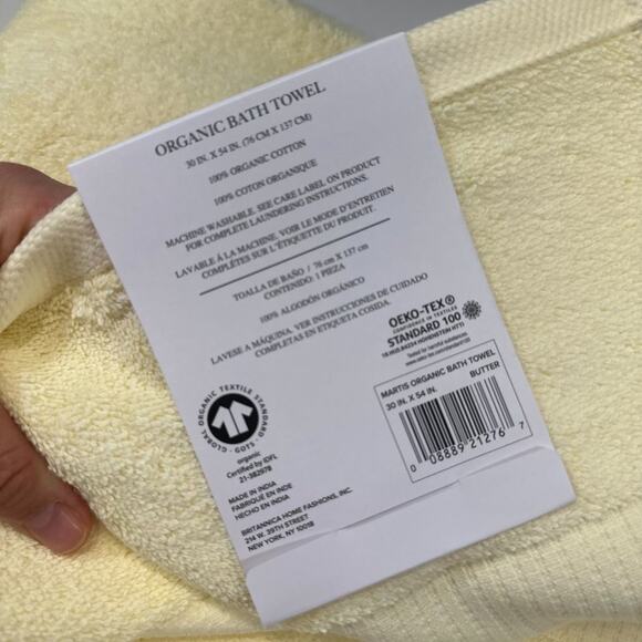 🆕ugg bath towel - new - color butter - more then one available - ugg martis 🆕 - Picture 2 of 4